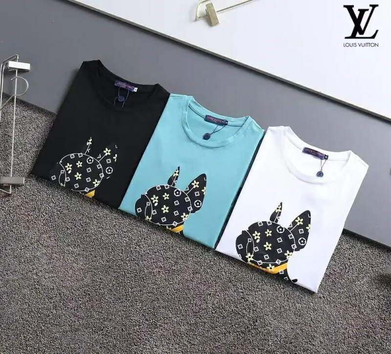 louis vuitton lv t-shirt manches courtes pour homme s_1250a1a1